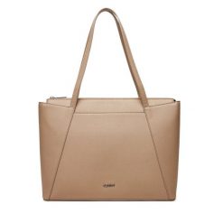 Torebka JENNY. Szare shopper Jenny, bez wzorów, bez dodatków. Za 149.99 zł.