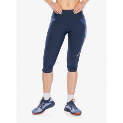 Legginsy do biegania damskie Crazy Mid-Short Pressure. Niebieskie legginsy Crazy, xs, bez wzorów. Za 450.99 zł.