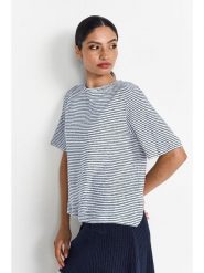 Rich & Royal Koszulka w kolorze białym rozmiar: XL. Białe bluzki Rich & Royal, xl, bez wzorów, bez kołnierzyka, bez ramiączek. Za 119.95 zł.
