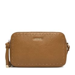 Torebka Lasocki. Brązowe torebki klasyczne Lasocki, bez wzorów, bez dodatków. Za 159.99 zł.