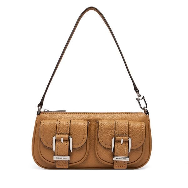 Torebka MICHAEL Michael Kors. Brązowe torebki klasyczne MICHAEL Michael Kors, bez wzorów, bez dodatków. Za 404.99 zł.