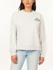 Scotch & Soda Bluza w kolorze jasnoszarym rozmiar: S. Szare bluzy Scotch & Soda, s, bez wzorów, z bawełny, bez kaptura. Za 184.02 zł.