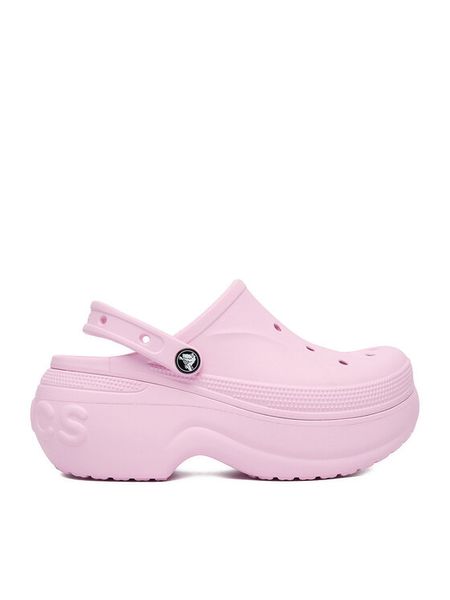 Crocs Klapki C-BELLA CLOG 210062-6GD Różowy. Czerwone klapki Crocs, bez wzorów, z tworzywa sztucznego, bez obcasa. Za 279.99 zł.