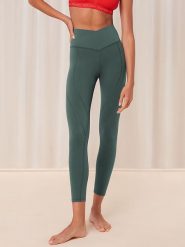 Triumph Legginsy sportowe "Cardio" w kolorze zielonym rozmiar: S. Zielone legginsy Triumph, s, bez wzorów, z materiału. Za 110.04 zł.