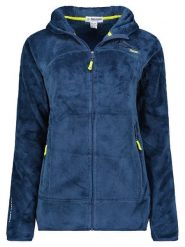 Geographical Norway Kurtka polarowa "Upalood" w kolorze granatowym rozmiar: S. Niebieskie swetry Geographical Norway, s, bez wzorów, z polaru, bez ramiączek. Za 114.45 zł.