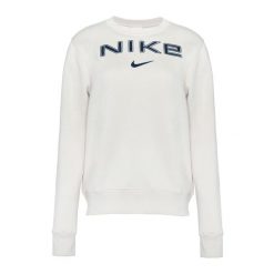 Bluza damska Nike Sportswear Phoenix Fleece. Białe bluzy Nike, bez wzorów, bez kaptura. Za 269.99 zł.