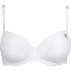 Sukienka z nadrukiem bonprix ciemnoniebiesko-różowy wzorzysty. Biustonosze bonprix. Za 109.99 zł.