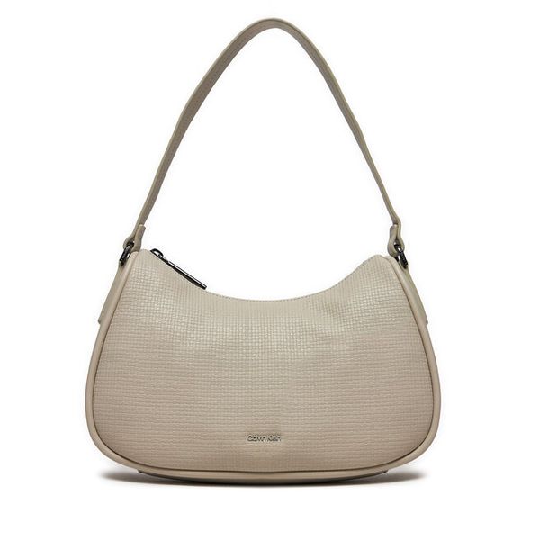 Torebka Calvin Klein. Brązowe shopper Calvin Klein, bez wzorów, bez dodatków. Za 649.99 zł.