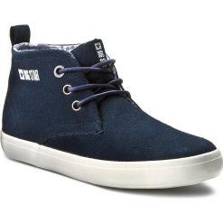 Botki BIG STAR - V274570 Navy. Niebieskie botki Big Star, bez wzorów, z gumy, bez obcasa, bez zapięcia. Za 129.00 zł.