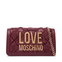Torebka LOVE MOSCHINO. Czerwone torebki klasyczne Love Moschino, bez wzorów, bez dodatków. Za 669.99 zł.