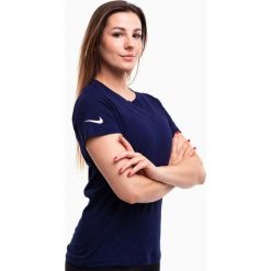 Koszulka treningowa damska Nike Park 20. Niebieskie bluzki Nike, xs, bez wzorów, sportowe, bez kołnierzyka, bez ramiączek. Za 103.74 zł.
