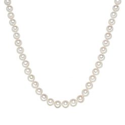 Valero Pearls Naszyjnik srebrny srebro wysokiej próby Perła hodowlana słodkowodna srebrny Naszyjniki 1 ct Damski. Szare naszyjniki Valero Pearls, z perłą, srebrne. Za 789.99 zł.