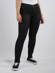 Diesel Clothes Dżinsy "D-Roisin" - Skinny fit - w kolorze czarnym rozmiar: W26/L32. Czarne jeansy Diesel Clothes, l, z aplikacjami, z podwyższonym stanem. Za 144.92 zł.