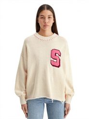 Scotch & Soda Sweter w kolorze beżowym rozmiar: XS. Brązowe swetry Scotch & Soda, xs, bez wzorów, bez ramiączek. Za 283.45 zł.