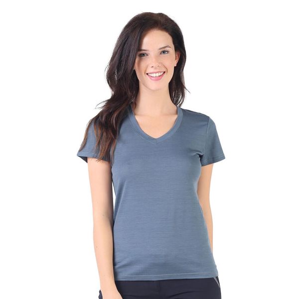 Koszulka turystyczna damska Woolona Calima 100% Merino. Szare koszulki sportowe WOOLONA, bez wzorów, bez ramiączek. W wyprzedaży za 261.00 zł.