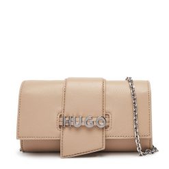 Torebka HUGO. Brązowe torebki klasyczne Hugo, bez wzorów, bez dodatków. Za 479.99 zł.