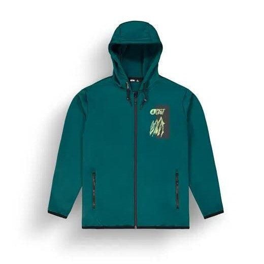 Bluza z kapturem Park Zip Tech A Deeo Water. Niebieskie bluzy Picture, l, bez wzorów, z tkaniny, z kapturem. Za 571.05 zł.