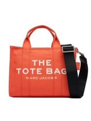 Marc Jacobs Torebka M0016493 Pomarańczowy. Brązowe torebki klasyczne Marc Jacobs, bez wzorów, z materiału, bez dodatków. Za 689.99 zł.