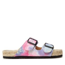 Espadryle Manebi. Fioletowe espadryle Manebi, bez wzorów, bez obcasa, bez zapięcia. Za 299.99 zł.