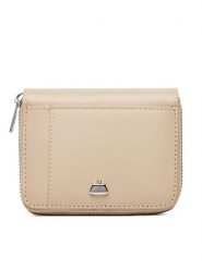Weekend Max Mara Mały Portfel Damski Jerener 1 2525716034600 Beżowy. Brązowe portfele Weekend Max Mara, bez wzorów, ze skóry. Za 949.99 zł.