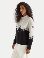 Roxy Sweter Cozy Sound ERJSW03657 Czarny Regular Fit. Czarne swetry Roxy, xl, bez wzorów, z bawełny, bez ramiączek. Za 459.99 zł.
