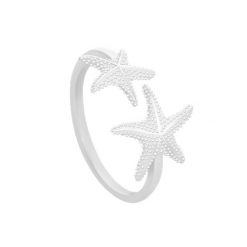 Pierścionek Starfish, posrebrzany. Pierścionki Lilou, posrebrzane. Za 139.00 zł.