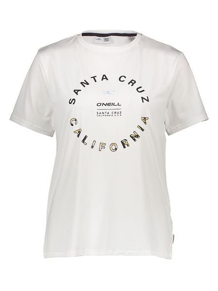 O'Neill Koszulka "Breaker" w kolorze białym rozmiar: M. Białe bluzki O'Neill, m, bez wzorów, bez kołnierzyka, bez ramiączek. Za 65.54 zł.