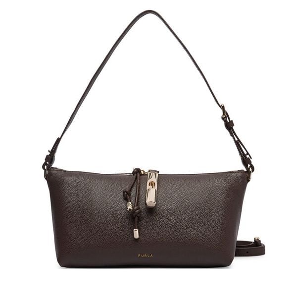 Torebka Furla. Brązowe torebki klasyczne Furla, bez wzorów, bez dodatków. Za 1,259.00 zł.