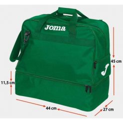 Torba Sportowa Joma Training III Zielona Średnia - Trwała i Przestronna. Zielone torby na ramię Joma, bez wzorów, eleganckie, na ramię, średnie, bez dodatków. Za 83.99 zł.
