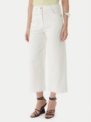 Patrizia Pepe Jeansy 2P1756/D107-W146 Biały Relaxed Fit. Białe jeansy Patrizia Pepe, bez wzorów. Za 919.99 zł.