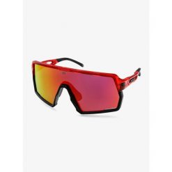 Okulary rowerowe Rudy Project Kelion - crystal red/multilaser red. Czerwone okulary przeciwsłoneczne Rudy Project, bez wzorów, sportowe. Za 935.50 zł.