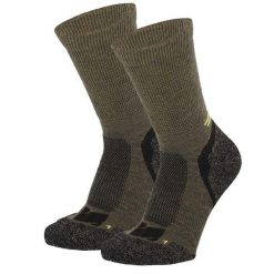 Skarpety turystyczne dla dorosłych Xtreme Wełna Merino 2-pak. Zielone skarpety XTREME SOCKSWEAR, bez wzorów, z wełny. Za 134.50 zł.