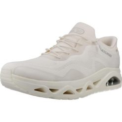 Buty SKECHERS SLIP - INS UNO GLIDE STEP AIR GLIDERS Biały. Białe trekkingi Skechers, z tkaniny, trekkingowe. Za 385.99 zł.