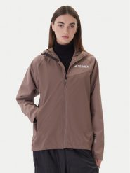 Adidas Kurtka przeciwdeszczowa Terrex Multi 2L RAIN.RDY JN0857 Beżowy Regular Fit. Brązowe kurtki sportowe Adidas, l, bez wzorów, z syntetyku, bez kaptura, outdoorowe. Za 479.99 zł.