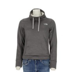 Second life - Bluza polarowa damska szara - Jak nowy. Szare bluzy The North Face, l, bez wzorów, z materiału, bez kaptura. Za 127.76 zł.