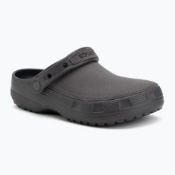 Klapki Crocs Classic Crafted Clog. Czarne klapki Crocs, bez wzorów, bez obcasa. Za 289.00 zł.