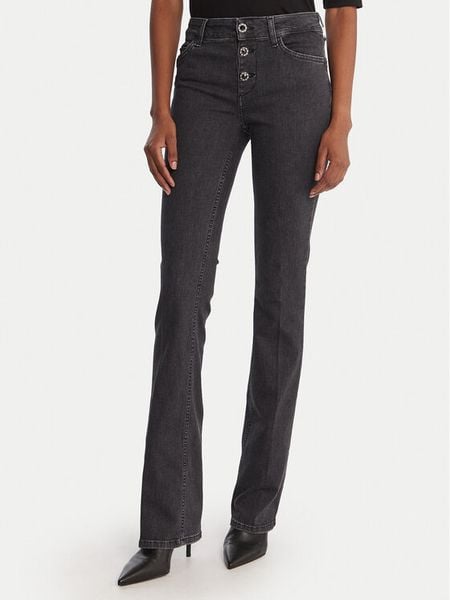 Liu Jo Jeansy UF5025 D4646 Szary Bootcut Fit. Szare jeansy Liu Jo, bez wzorów. Za 859.99 zł.