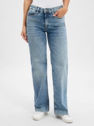 MAC Dżinsy - Dream Wide Kobiety Bawełna niebieski jednolity, 32-32. Niebieskie jeansy MAC, bez wzorów. Za 549.95 zł.