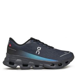 Buty do biegania On. Niebieskie obuwie sportowe On, bez zapięcia, do biegania. Za 649.99 zł.