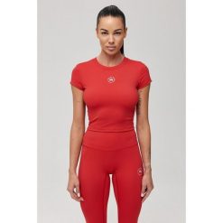 Koszulka sportowa oddychająca Rough Radical Zoya Classic. Czerwone koszulki sportowe ROUGH RADICAL, bez wzorów, bez ramiączek, na jogę i pilates. Za 109.90 zł.