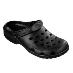 Klapki damskie beco, czarne. Czarne klapki 47 Brand, bez wzorów, z materiału, bez obcasa. Za 193.99 zł.