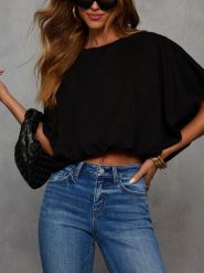 Milan Kiss Koszulka w kolorze czarnym rozmiar: S. Czarne bluzki Milan Kiss, s, bez wzorów, bez kołnierzyka, bez ramiączek. Za 127.65 zł.