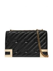 Elisabetta Franchi Torebka BS-54A-46E2-V320 Czarny. Czarne torebki klasyczne Elisabetta Franchi, bez wzorów, ze skóry, bez dodatków. Za 1,499.00 zł.