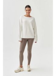 TATUUM Sweter w kolorze białym rozmiar: M. Białe swetry Tatuum, m, bez wzorów, ze splotem, bez ramiączek. Za 234.94 zł.