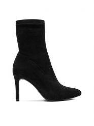 JENNY Botki CEO-CYNTHIA WYL3604-2 Czarny. Czarne botki Jenny, bez wzorów, z materiału, bez obcasa, na szpilce, bez zapięcia. Za 169.99 zł.