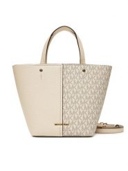 MICHAEL Michael Kors Torebka Flora 32T5GFFC1B Écru. Torebki klasyczne MICHAEL Michael Kors, bez wzorów, ze skóry, bez dodatków. Za 1,109.00 zł.