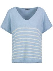 Sublevel Sweter w kolorze błękitnym rozmiar: M/L. Niebieskie swetry Sublevel, l, bez wzorów, bez ramiączek. Za 100.99 zł.