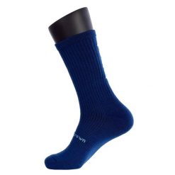 Black Crown Pro wysokie skarpety Marino/Verde 35-38. Niebieskie skarpety BLACK CROWN, bez wzorów, z materiału. Za 128.99 zł.