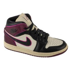 Buty sportowe Sneakersy damskie, Air 1 Mid SE. Czerwone obuwie sportowe Jordan, bez zapięcia, trekkingowe. Za 499.99 zł.