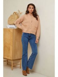 Soft Cashmere Kardigan w kolorze jasnobrązowym rozmiar: 34/36. Brązowe kardigany Soft Cashmere, bez wzorów, z kaszmiru. Za 104.99 zł.